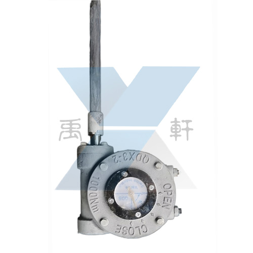 QDX3加长蜗杆手动蜗轮箱